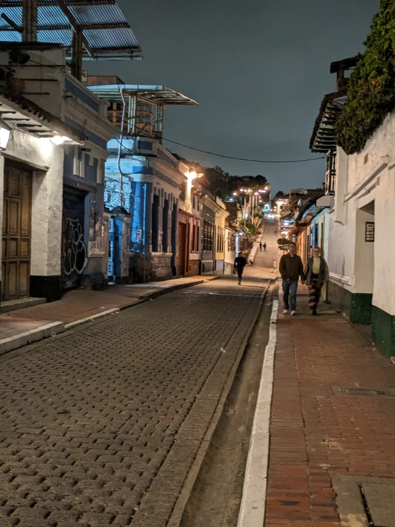 Candelaria district candelaria at night